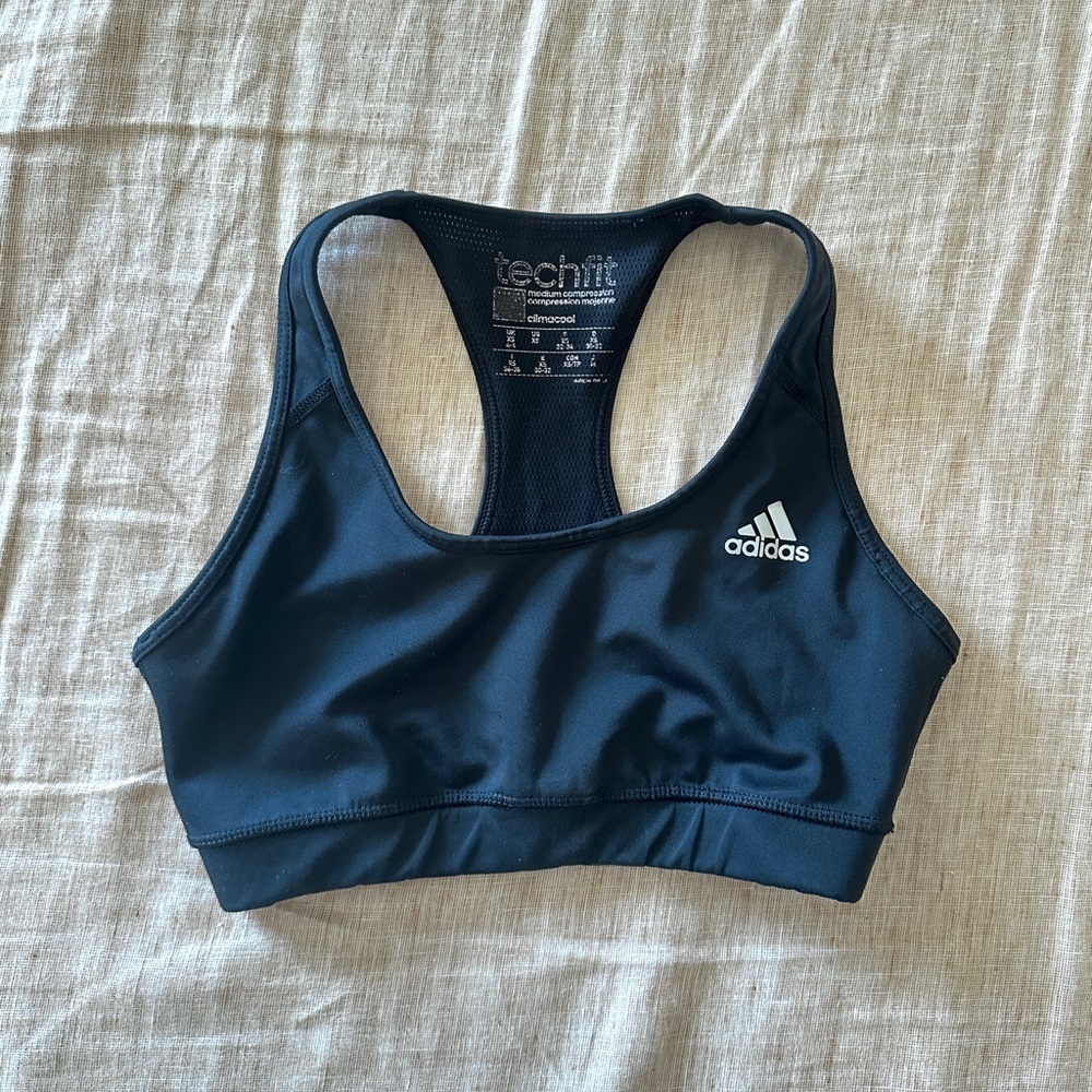 Adidas Racerback Sports Bra - Picture 1 of 3